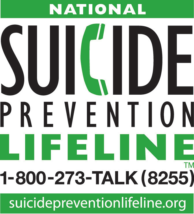 National Suicide Prevention Lifeline 1-800-273-TALK 
